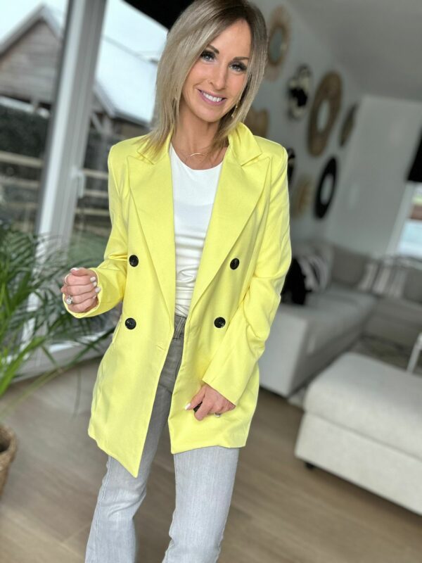 N° 35 Blazer Coco - Jaune – Image 6