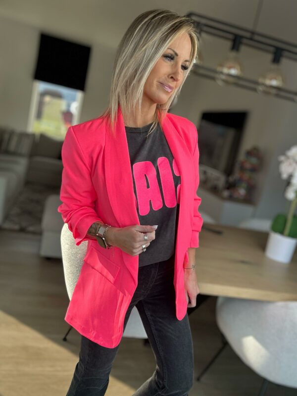 Blazer Justine - Rose fluo – Image 2