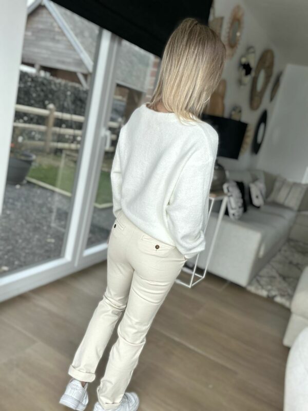 Pantalon chino  - Beige – Image 3