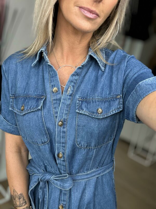 Robe en jeans Nolène – Image 9