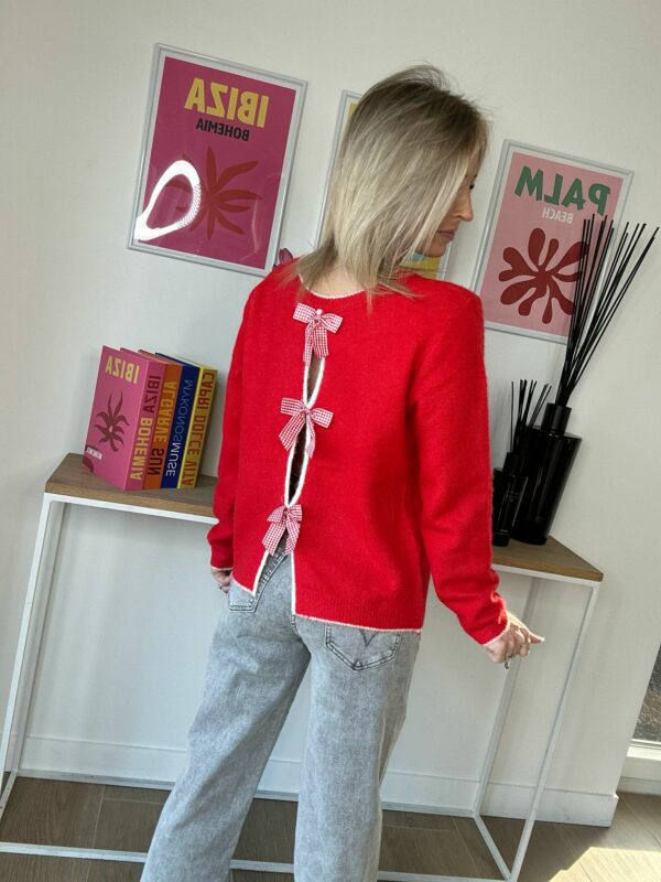 Pull Rosia - Rouge – Image 5