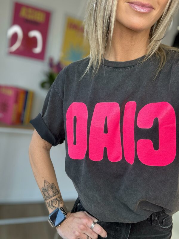 T-shirt CIAO - Gris foncé – Image 4