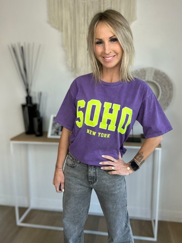 N° 5 T-shirt Soho - Mauve – Image 5