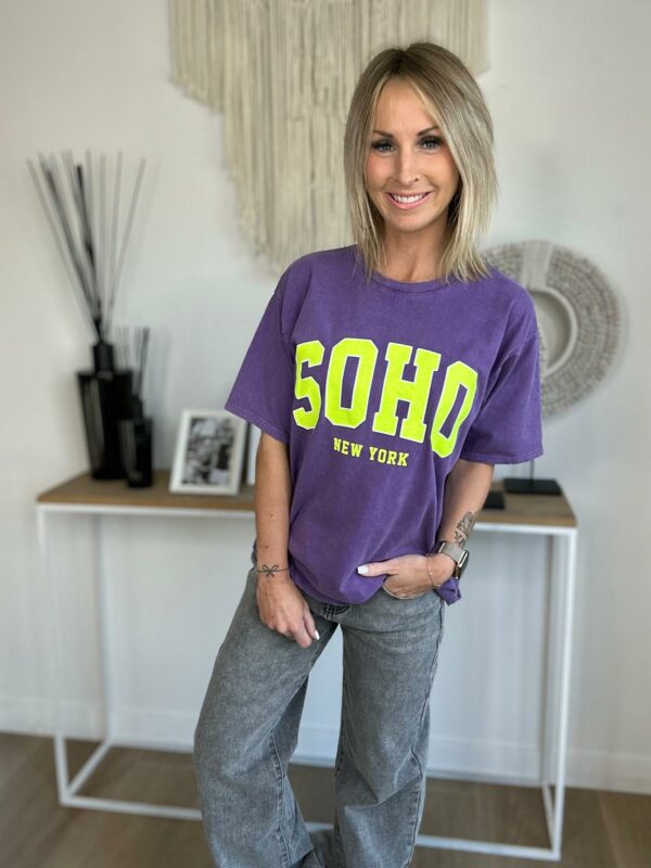 N° 5 T-shirt Soho - Mauve – Image 3