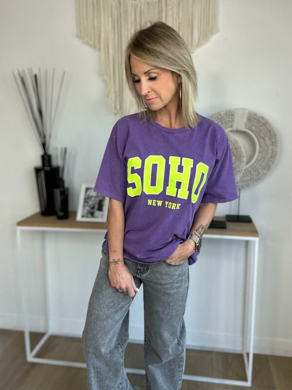 N° 5 T-shirt Soho - Mauve – Image 2